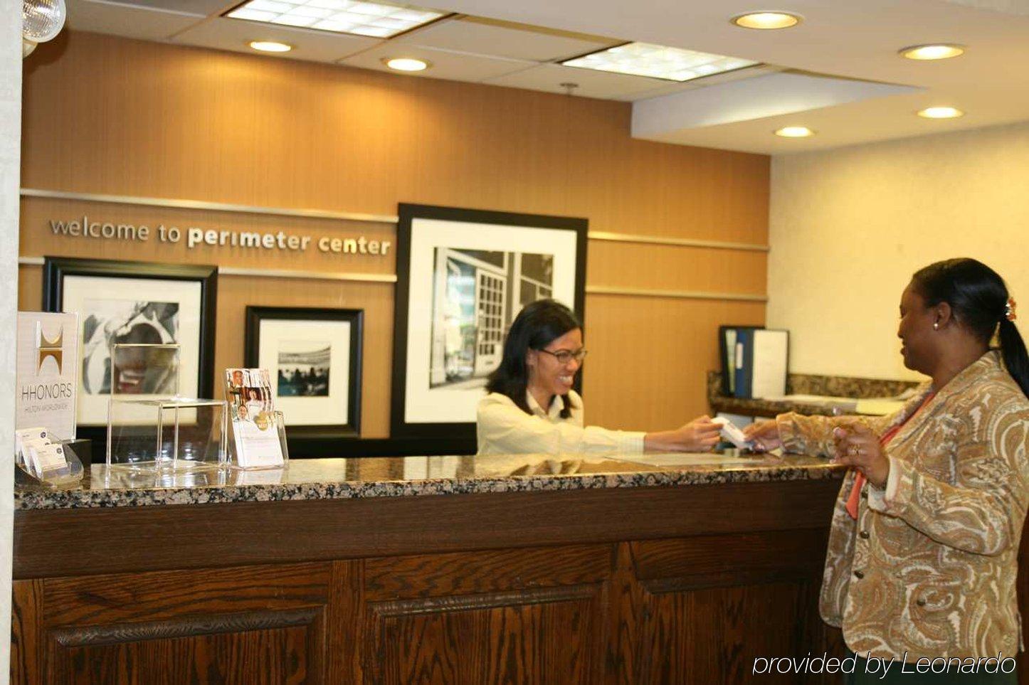 Hampton Inn Atlanta Perimeter Center Санди-Спрингс Интерьер фото
